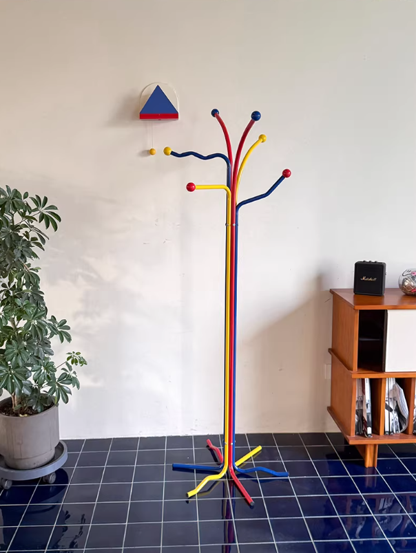 Freestanding Coat Rack Clothes and Bag Storage Stand for Entryway Bedroom