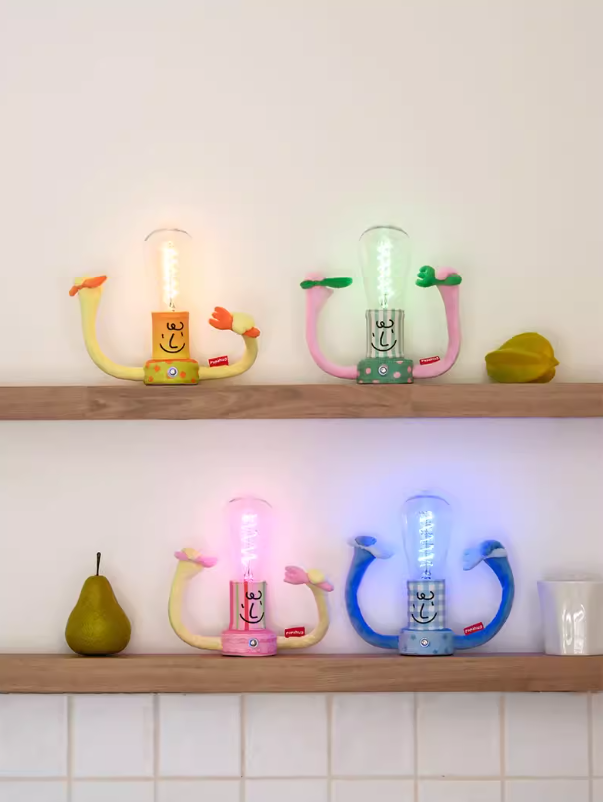 Greedy Ghost Rechargeable Ambient Night Lamp Bedside Table Decor Light