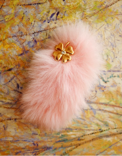 Lucky Four Leaf Clover Hair Clip Cute Side Bang BB Clip