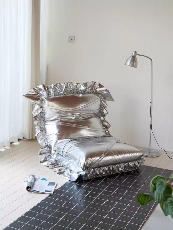 Ballet Style Foldable Adjustable Single Sofa Chair Tatami Lounger